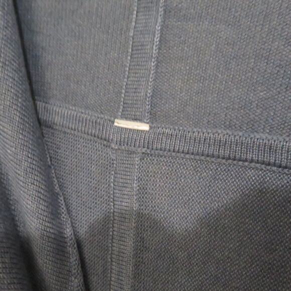 Lululemon Womens Blue Twist Front Long Sleeve Sweater Cozy Relaxed Loungewear - Picture 6 of 6